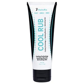 HelsRX Cool Rub for Muscle Relief & Soreness