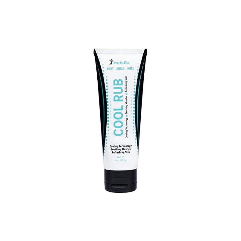 HelsRX Cool Rub for Muscle Relief & Soreness