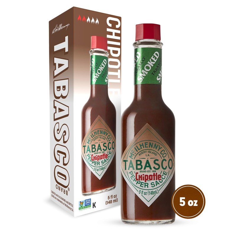 TABASCO® Brand Chipotle Pepper Sauce, 5 Fl oz (Pack of