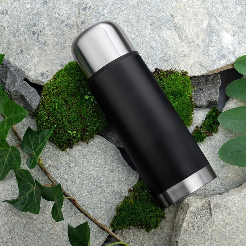 GRÄWE Thermos Flask, Stainless Steel Drinking Bottle, 350 ml, Thermos