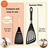 Short Spatula, Stylish Kitchen Tool, Flexible Non Stick Heat Resistant
