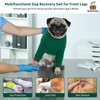 Queenmore Dog Surgery Recovery Sleeve Front Legs, Breathable Dog Recovery