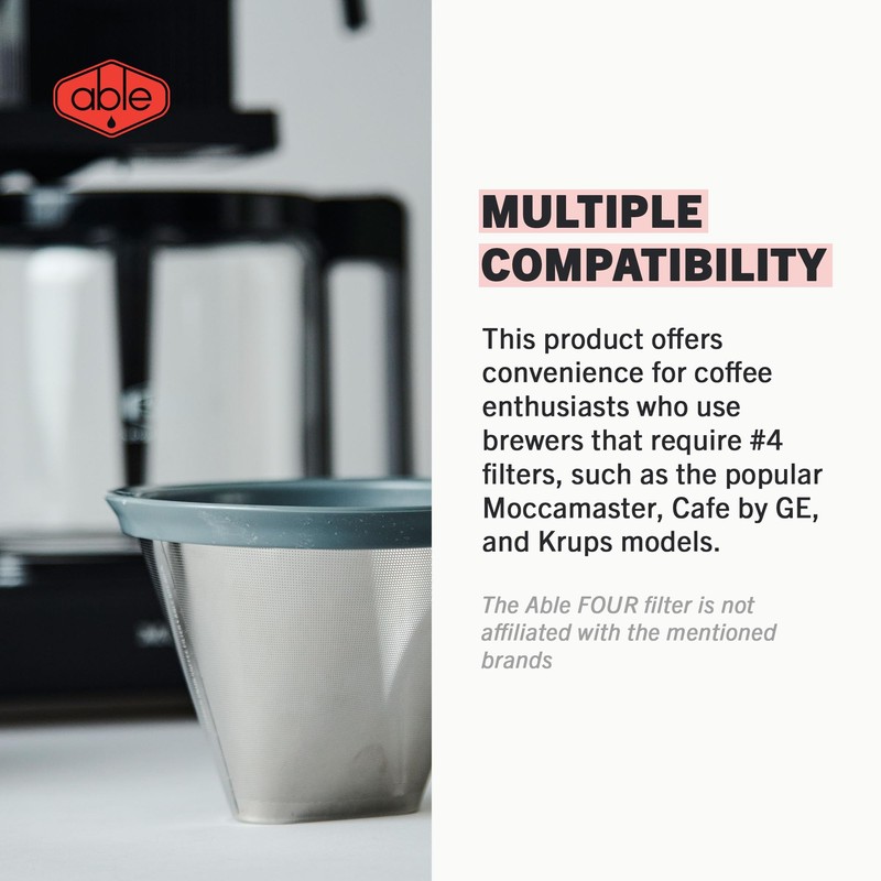 Able KONE for Chemex: The Original Reusable Number Four Coffee