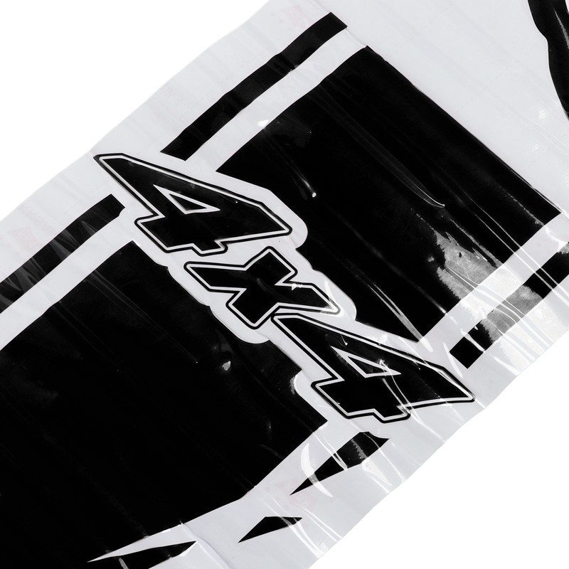 Car Wave Graphics Decals Strong Adhesion Colorfast Waterproof 4 X