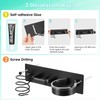 Bensbl Hair Tool Organizer Wall Mount – Aluminum Hair Dryer
