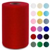Red Tulle Fabric Roll 6" by 100 Yards (300 ft)