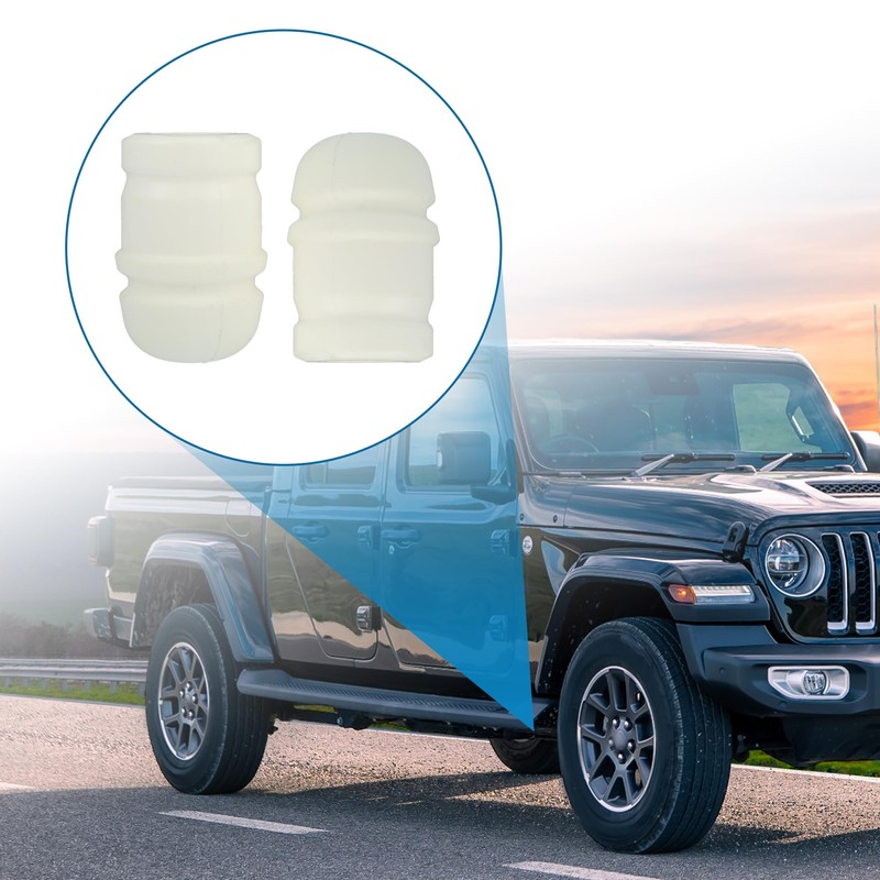 QUARKZMAN Set of 2 Car Front Spring Jounce Bumper for
