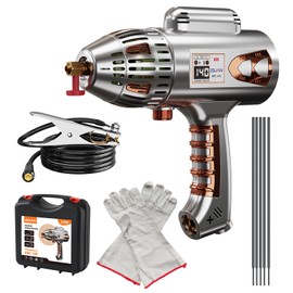ZOJAN Handheld ARC Stick Welder 140A 110V,lightweight Portable inverter handheld welder Gun capable of DC Stick and ideal for beginners. Arc force and Anti-Stick With Welding Tools