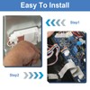 5304518467 Dishwasher User Interface Control Button Assembly, Compatible With White-Westinghouse/Electrolux/Frigidaire
