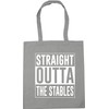 Hippowarehouse Straight Outta the Stables Horse Riding Tote Shopping Gym