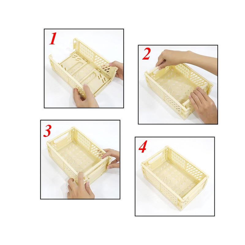 Niaciswe Mini Folding Boxes, Pack of 6, Folding Boxes, Folding