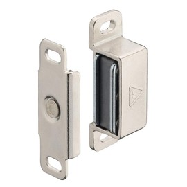 Gedotec® Furniture Door Catch Magnetic Magnet for Furniture & Wood Doors Nickel-Plated Steel/4kg/Made in Germany