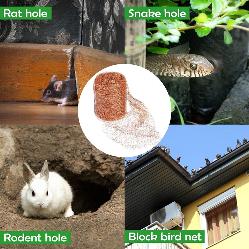 Wanqueen Copper Mesh Roll for Mice Rodent Rat, Sturdy 5