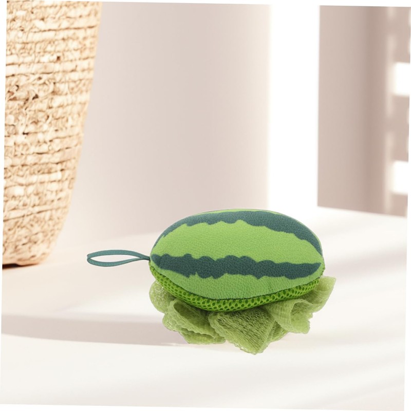 BIUDECO 2pcs Bath Towel Reusable Body Scrubber Exfoliating Bath Sponge