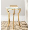 Safavieh Home Collection Ormond Gold Accent Table