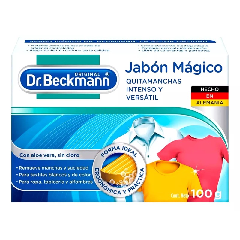 Dr. Beckmann 3 Jabón Mágico Dr. Beckmann Quitamanchas Con Aloe