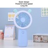 Mini Handheld Fan 3 Levels Adjustable USB Rechargeable Cute Rabbit