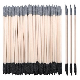 20 Pcs Sanding Stick Double End Matchsticks Sanding Twigs Coolrunner 5.4Inch Sanding Twigs Fine Detailing for Plastic Models Wood Hobby, 150/280 Grit (20)
