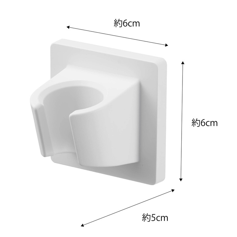 Yamazaki 6199 Film Hook, Shower Holder, White, Approx. W 2.4