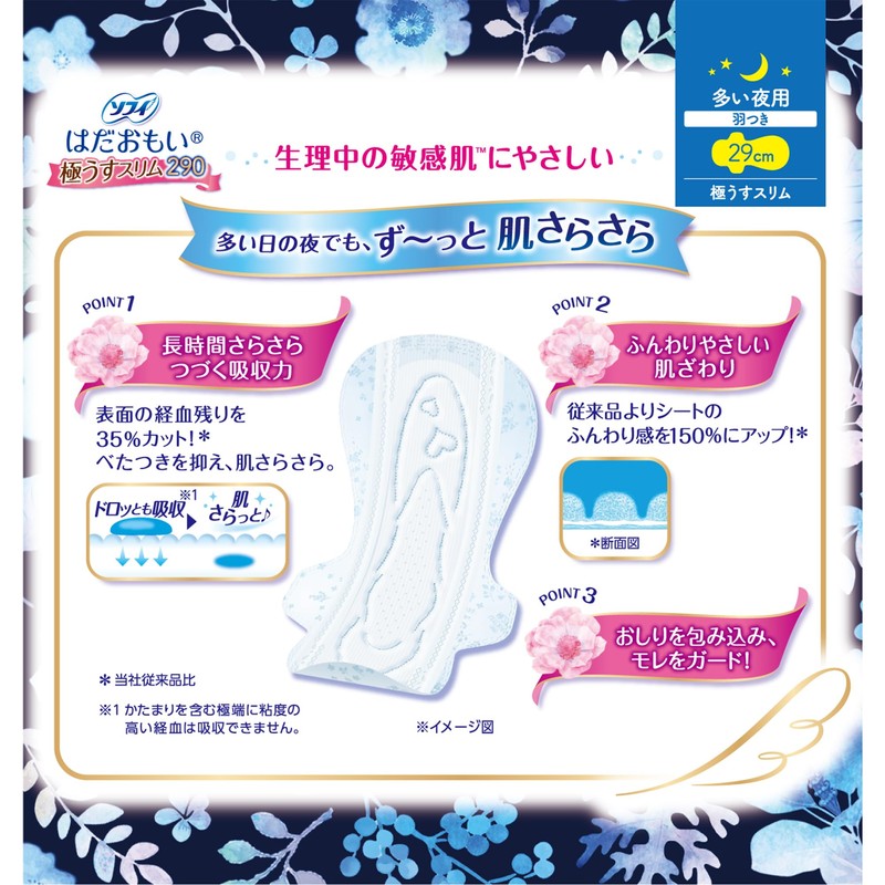 Sofi Hadamoi Ultra Slim 290 Days of Night with Wings,