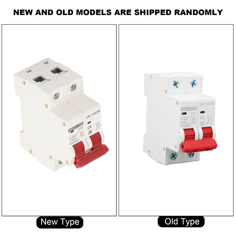 DC Circuit Breaker Magnetic System Miniature Circuit Breaker for PV