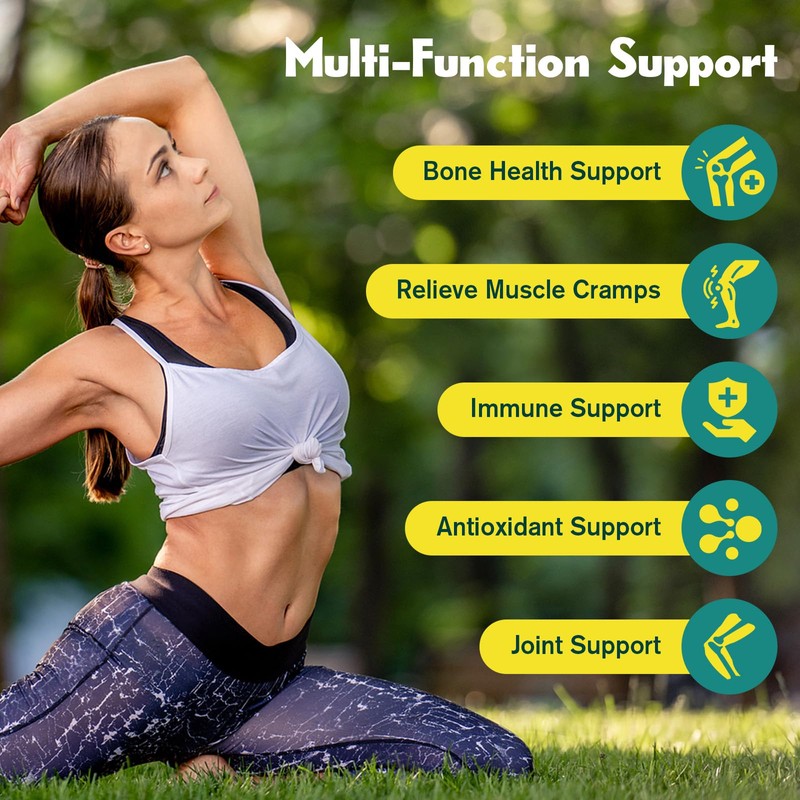 1200mg Calcium Citrate with Vitamin D3 Gummies for Bones, Muscles,