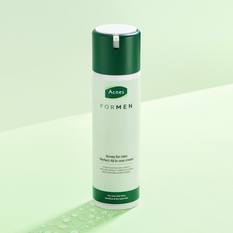 Acnes for Men Perfect All-in-One Cream 200ml / 아크네스 포맨