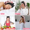 Cabreche Long Satin Hair Braid Bonnet for Sleeping Double Layer