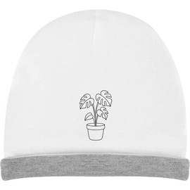 'Cheese Plant' Kids Slouch Hat (KH00038042) White