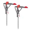 Mingzhe 2PCS Automatic Spring Fishing Rod Holder Folding Fishing Pole