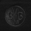Borussia Dortmund BVB Beanie Logo Black, All Black, Emblem Hat