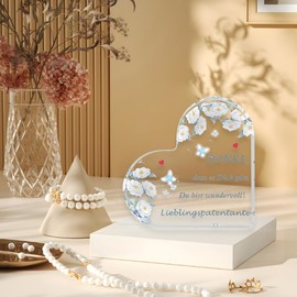 Godmother Gift, Godmother Gift, Gift for Godmother, Gifts for Godmother, Gift Christening, Godmother Questions Gift, Acrylic Decoration, Godmother Gift, Christmas