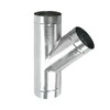 4 Inch Duct Splitter, 3 Way Duct Hose Connector 45