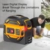Laser Measuring Tape Measure, Digital Laser Distance Meter with LCD