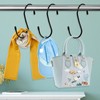 Saihisday 12PCS Heavy-Duty S Hooks, Twist Design Hangers for Organizing
