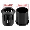 uxcell 50Pcs Lamp Socket Light-Emitting Diode Holder Clip Bezel Mount