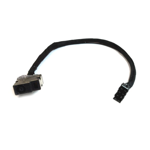 Power4Laptops Replacement Laptop DC Jack Socket With Cable Compatible With