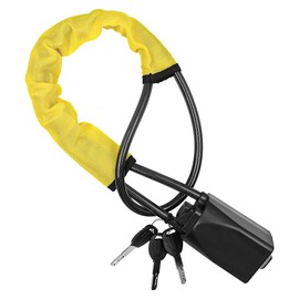 POFET Steering Wheel Lock Seat Belt Lock,Anti Theft Car Security Device Car Lock Car Theft Prevention with 2 Keys,Universal Locks for Car Trucks SUV Van -Yellow