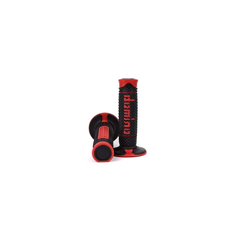 Domino Off-Road Grips Black/Red