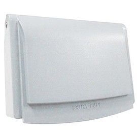 Sigma Engineered Solutions 14441WH 1-Gang Horizontal Slimline In-Use Weatherproof Cover, White