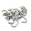 EVERLASTO 100 Pack - Medium Stainless Steel Hog Rings for 6mm to 7mm Bungee/Shock Cord