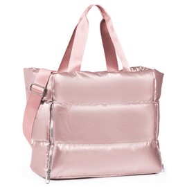 Bolso para Mujeres Sport, SYCYKA 25,4 Pulgadas Impermeable Bolsa de Viaje, Bolsa Tote para Mujer de Gran Capacidad 30L, Bolsa de Gimnasio con Separación Húmeda y Seca