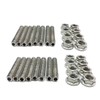 Header Stud Kit Bolts Valve Cover Stainless Steel Suitable for