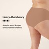 KNIX Women Leakproof Period Underwear Boyshort – Heavy Flow Protection,