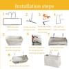 Someteth Bedside Caddy Organizer & Bedside Storage Basket Multi-Function Organizer