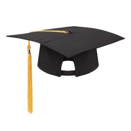 Graduation Hat, Square Hat, Master's Hat, Graduate Ceremony, Graduation Cap, Scholar Hat, Adjustable, Academic, Graduation Celebration, Recital, College Festival, Photography, Shooting, College,