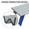 PORTAL Folding Mini Small Beach Table, Portable Aluminum Beach Table