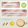 Grantop Pack of 100 Food Storage Bags, Disposable Elastic Food