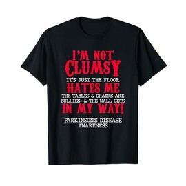 Parkinsons Disease Awareness Clumsy Warrior Survivor T-Shirt