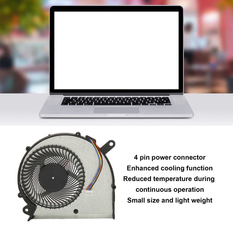 Laptop Cooling Fan 4 Pin Computer Accessories for GIGABYTE for